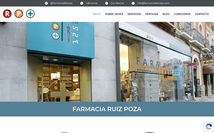 Zrzut ekranu farmaciadelcoso.com
