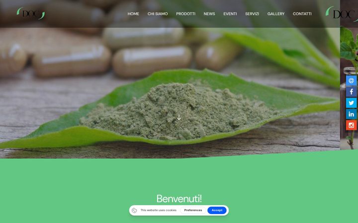 Snimka zaslona za farmaciadellassuntacarpi.it