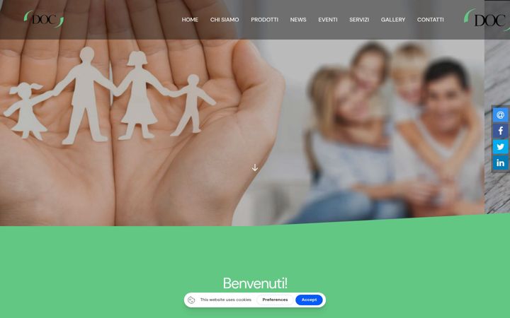 Screenshot of farmaciadelpesosettimo.it