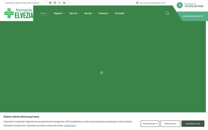 Screenshot of farmaciaelvezia.it