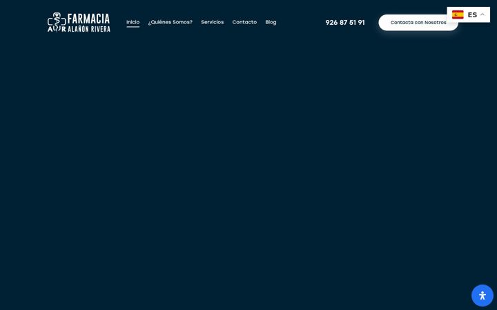 Screenshot του farmaciaencalzada.es