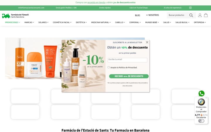 Screenshot ta' farmaciaestacionsants.com