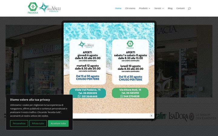 Capture d'écran de farmaciafacciola.it