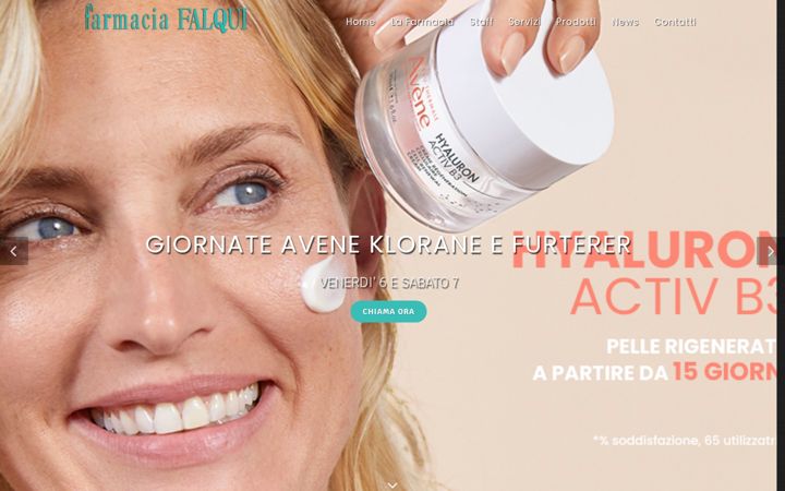 Screenshot of farmaciafalqui.com