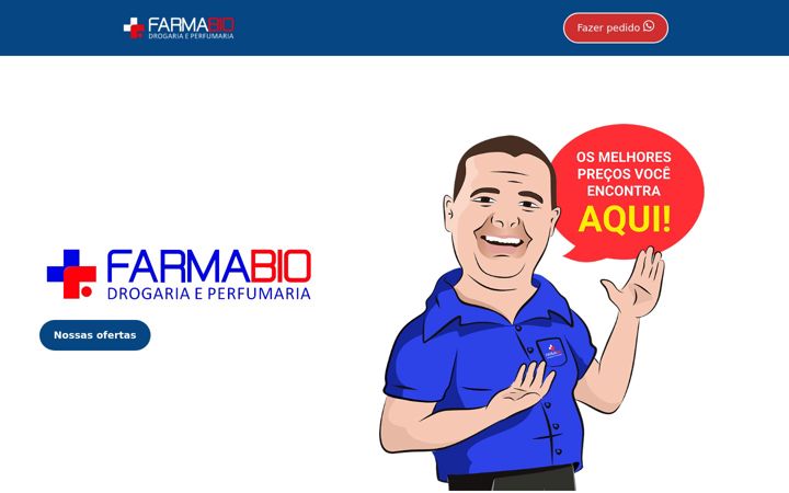 Screenshot of farmaciafarmabio.com.br