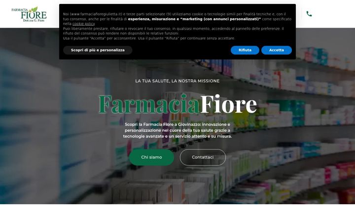 Screenshot of farmaciafioregiulietta.it