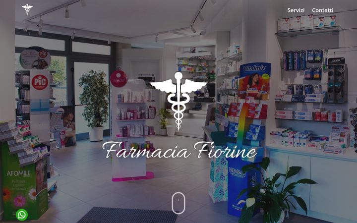 Екранна снимка на farmaciafiorine.it