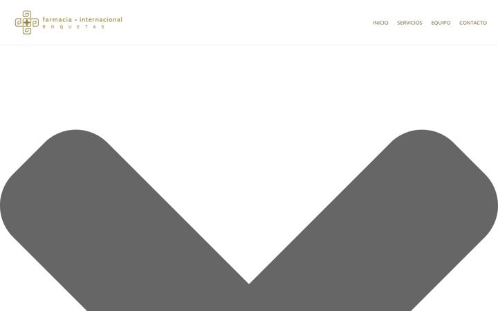 Screenshot of farmaciainternacionalroquetas.com