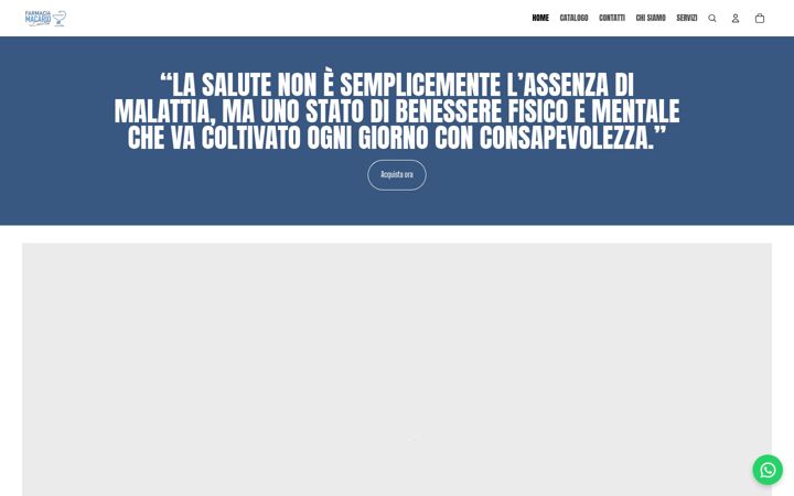 Screenshot of farmaciamacario.com