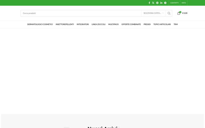 Screenshot of farmaciamadonnadellastella.it
