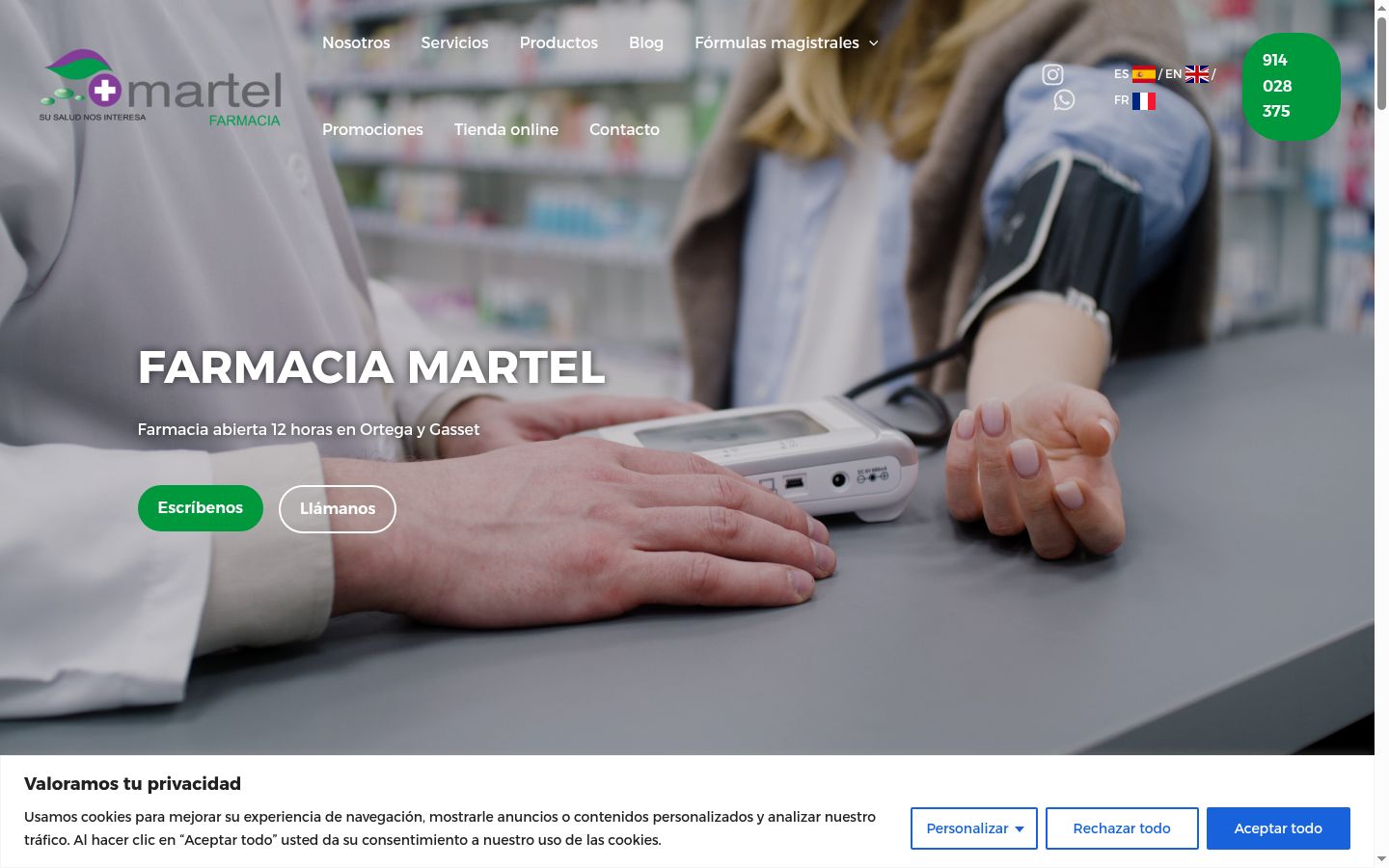 Sutikimo reklamjuostės, rodytos prieš bet kokią sąveiką, ekrano kopija