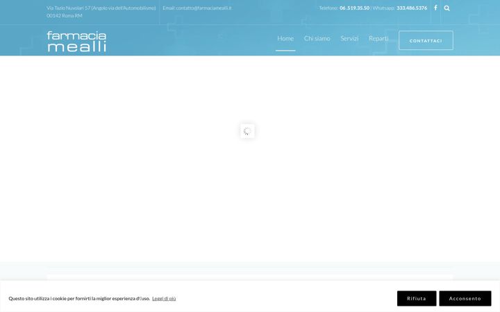 Screenshot di farmaciamealli.it