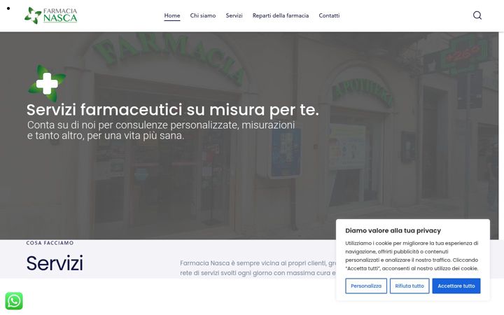 Posnetek zaslona farmacianasca.it