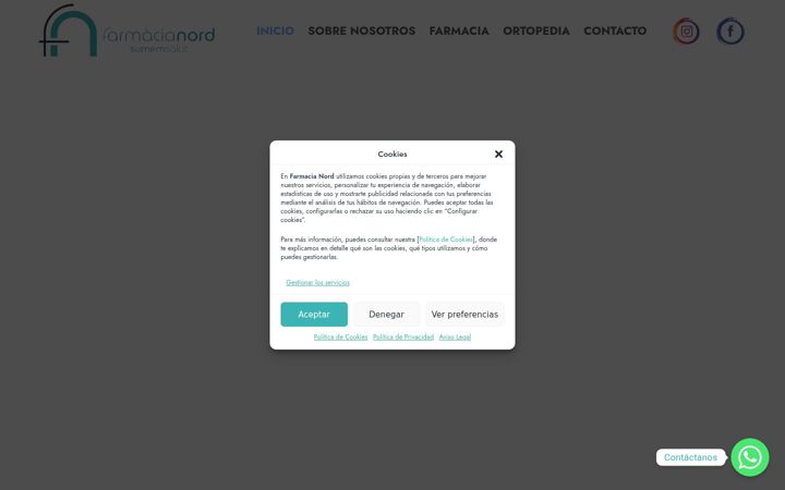 Screenshot του farmacianord.es