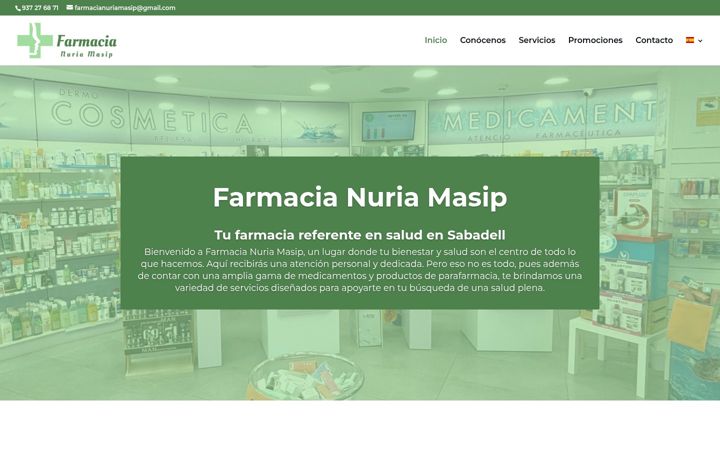 Képernyőkép: farmacianuriamasip.es