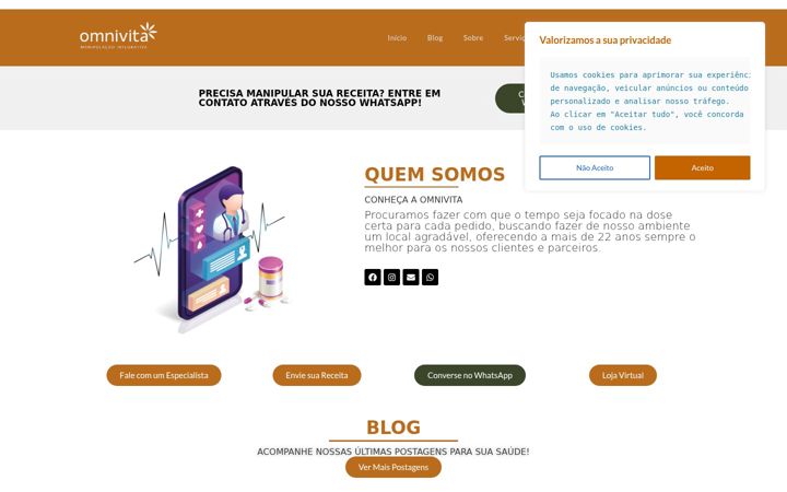 Screenshot van farmaciaomnivita.com.br