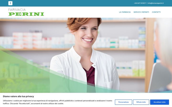 Ekraanipilt saidist farmaciaperini.it
