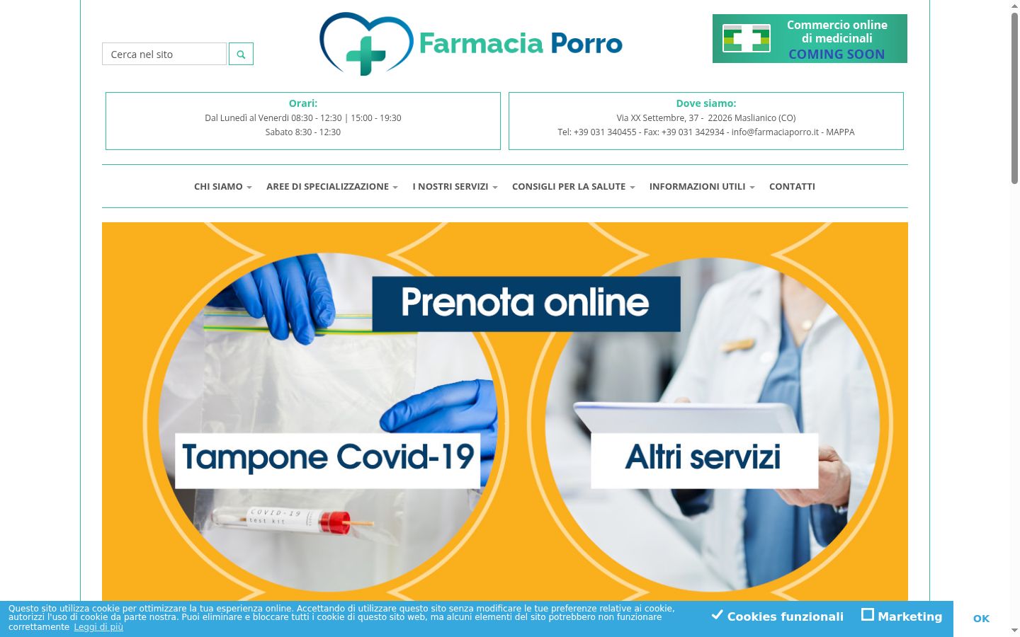 Posnetek zaslona pasice za privolitev, prikazane pred kakršno koli interakcijo