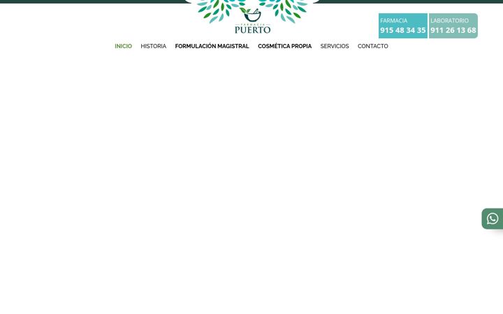 Screenshot ta' farmaciapuerto.es