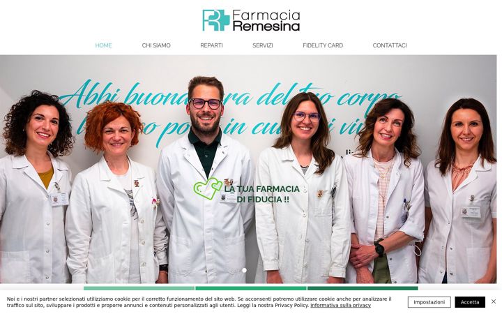 Screenshot of farmaciaremesina.it