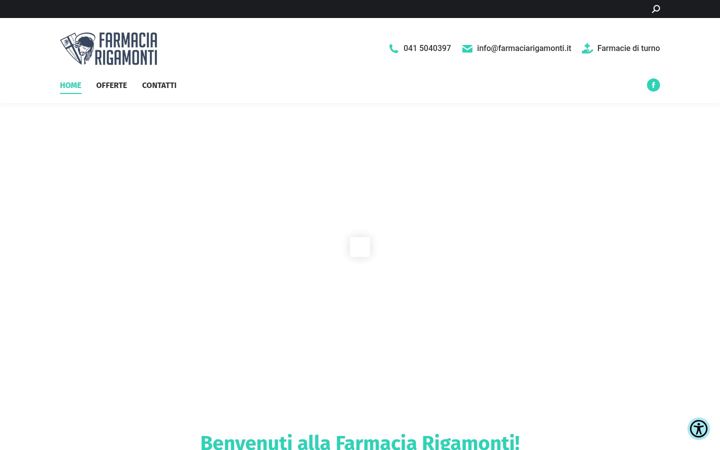 Zrzut ekranu farmaciarigamonti.it