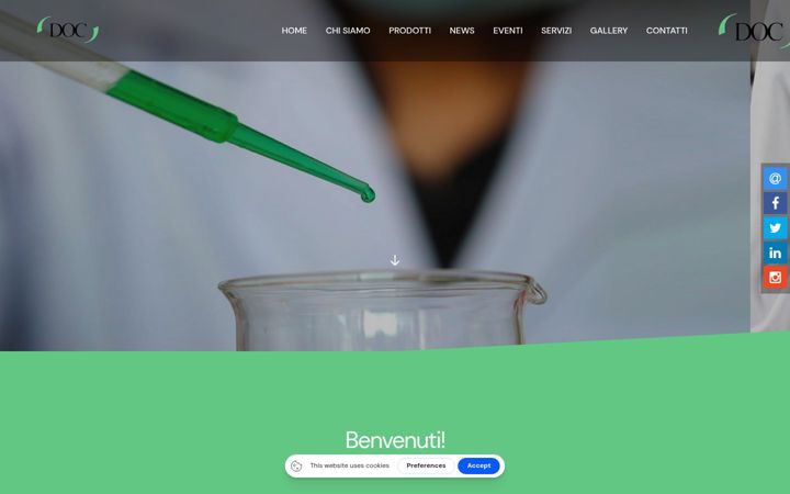 Screenshot of farmaciariggio.it