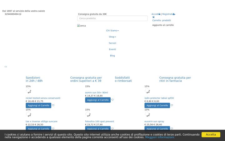 Screenshot of farmaciarighetti.com