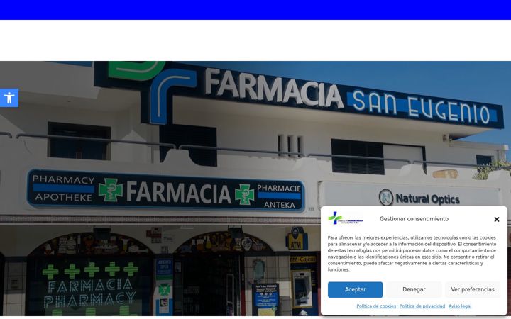 Screenshot of farmaciasaneugenio.net