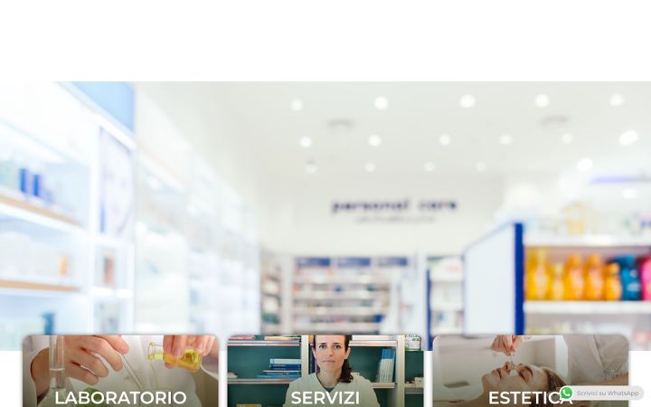 Zrzut ekranu farmaciasanlazzaroasti.it