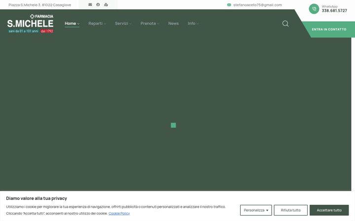 Screenshot ta' farmaciasanmichele.net