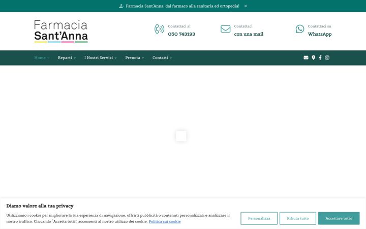 Zrzut ekranu farmaciasantannacascina.it