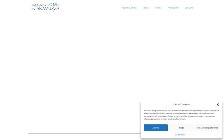Screenshot of farmaciascaramuzza.com