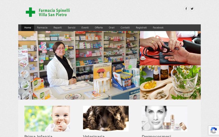 Zrzut ekranu farmaciaspinelli.it