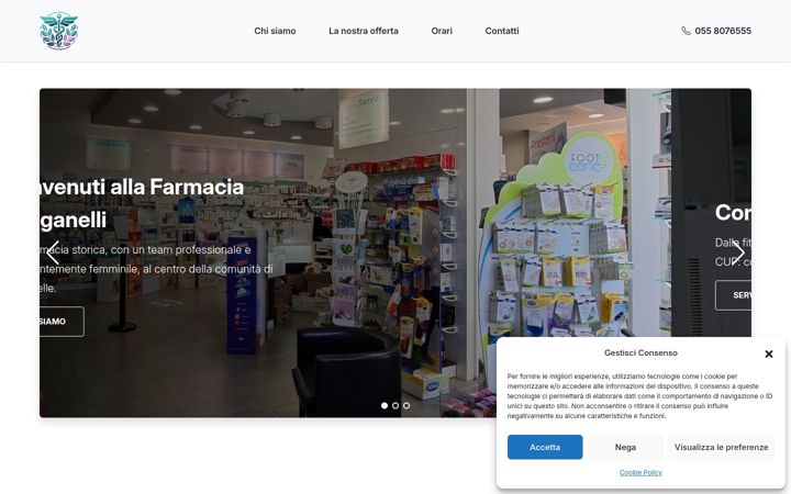 Screenshot of farmaciatanganelli.it