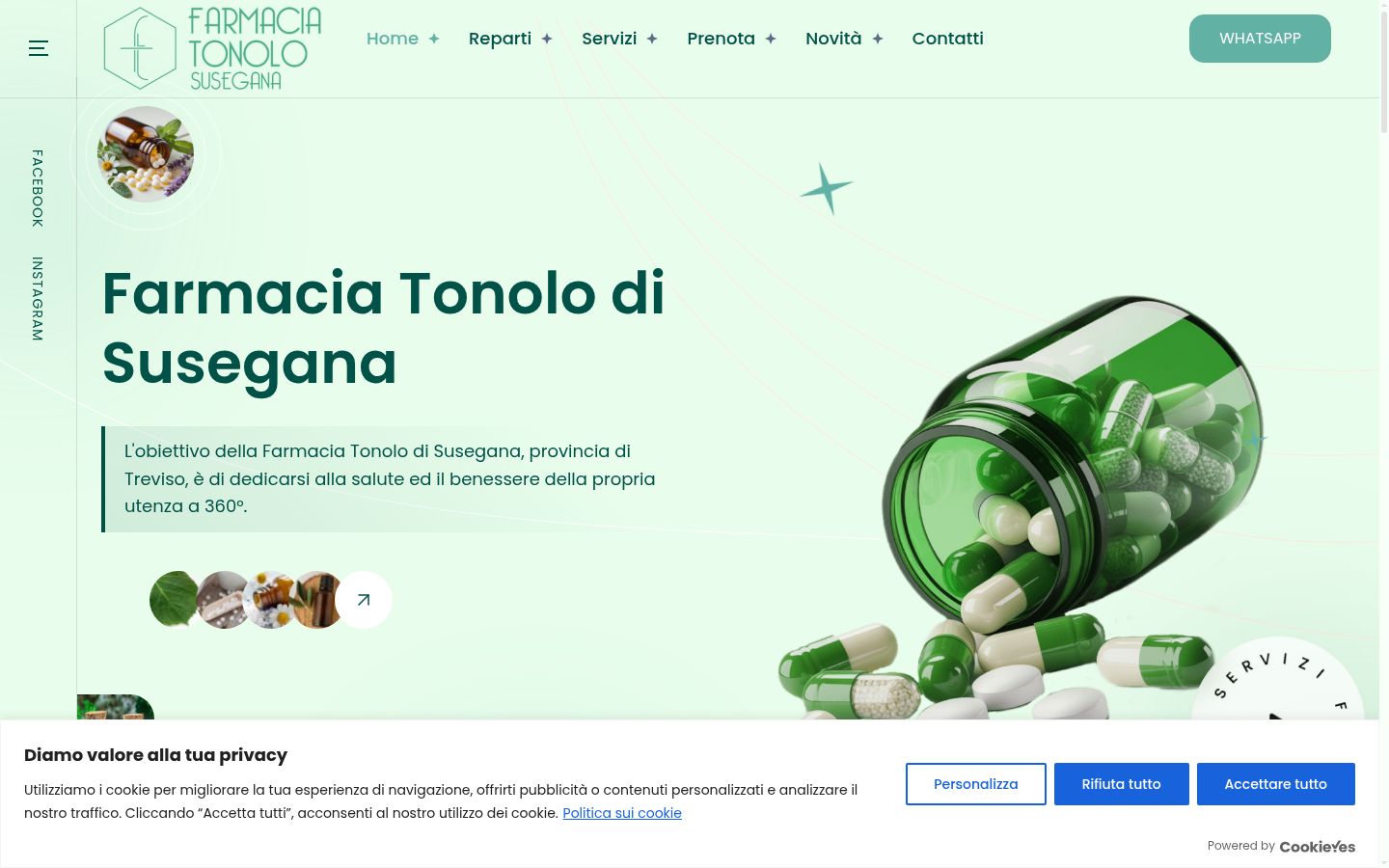 Sutikimo reklamjuostės, rodytos prieš bet kokią sąveiką, ekrano kopija