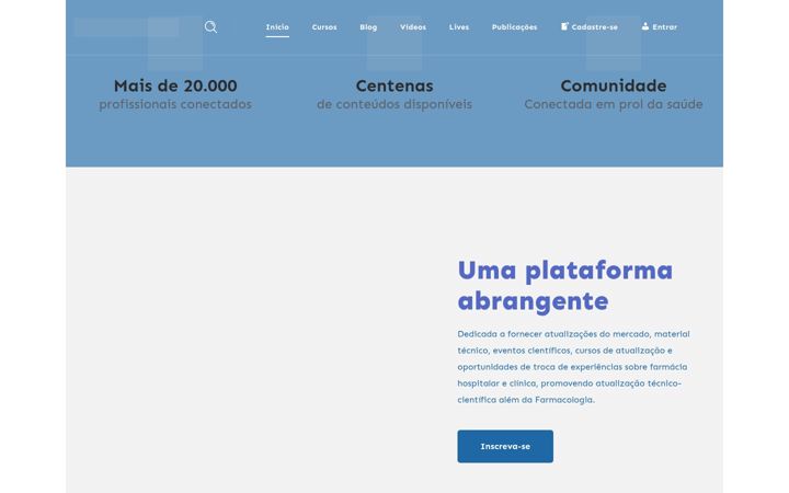 Screenshot van farmaciaupdate.com.br