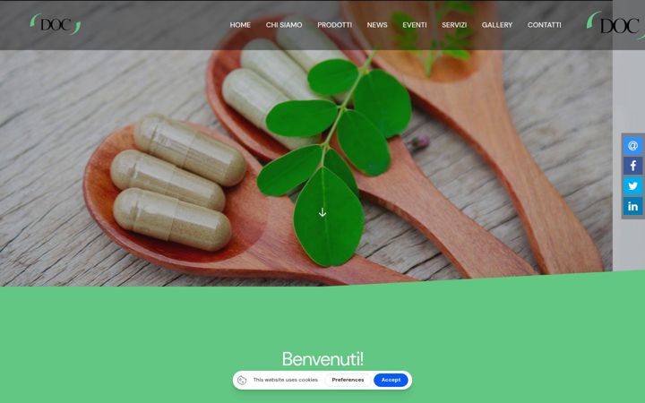 Zrzut ekranu farmaciavolturnoparma.it