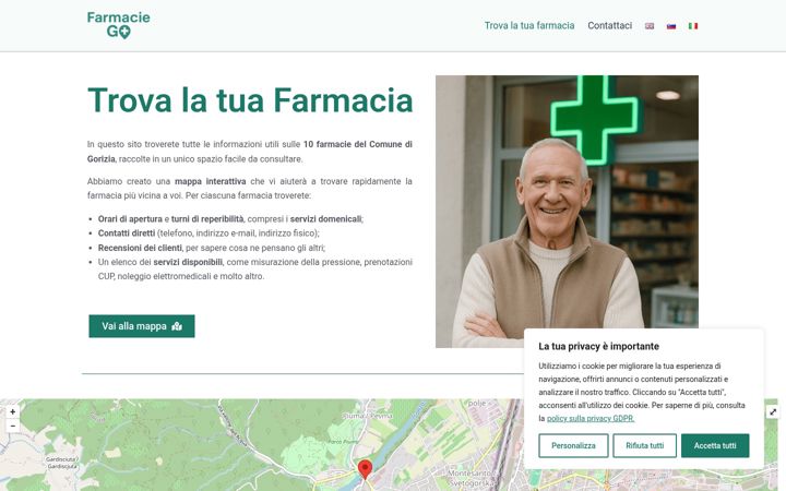 Screenshot of farmaciego.altervista.org