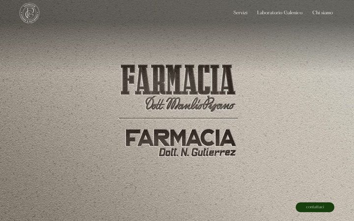 Screenshot of farmaciepisanoegutierrez.it