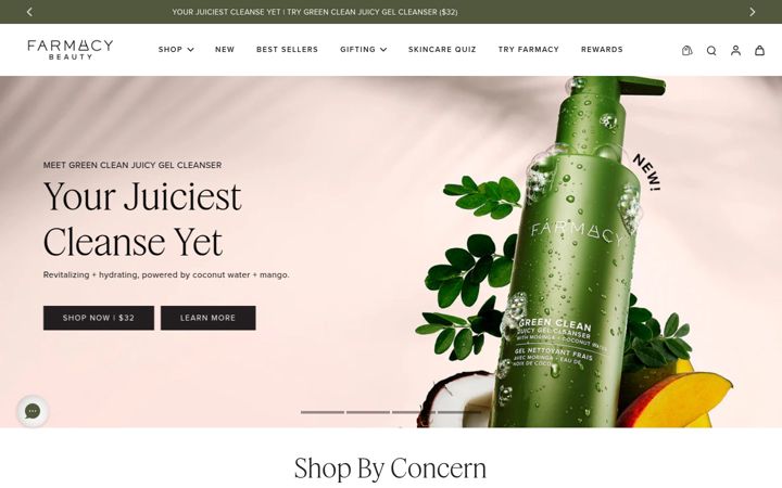 Screenshot von farmacybeauty.com