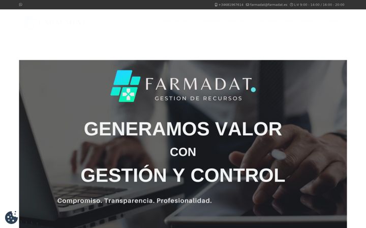 Screenshot of farmadat.es