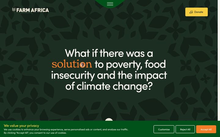 Screenshot of farmafrica.org
