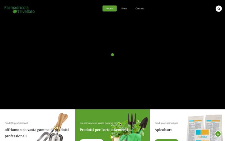 Screenshot of farmagricolatrivellato.it
