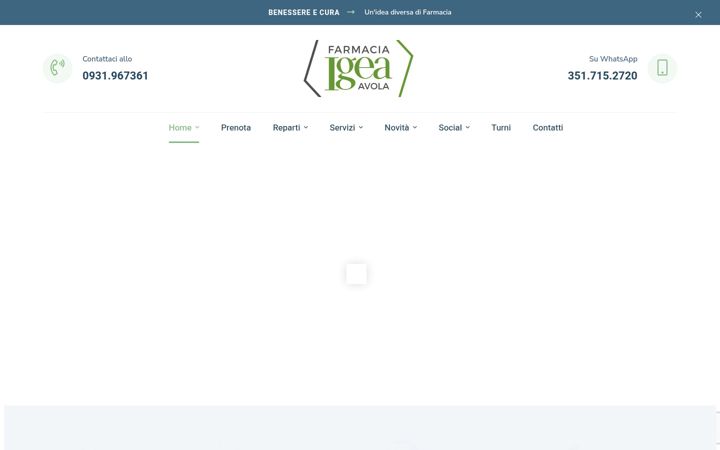 Screenshot of farmaigea.com
