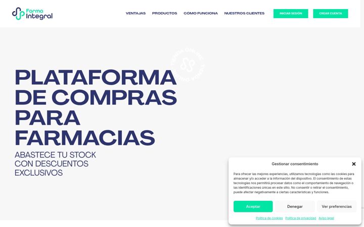 Screenshot of farmaintegral.com