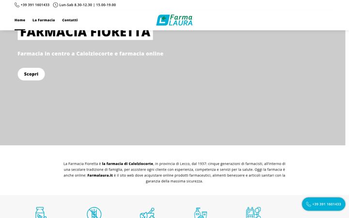 Képernyőkép: farmalaura.it