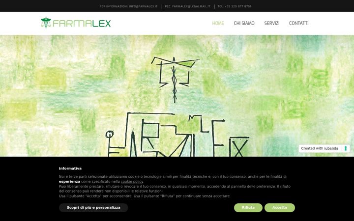 Screenshot of farmalex.it