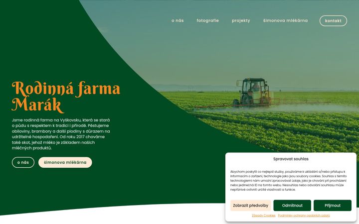 Screenshot of farmamarak.cz