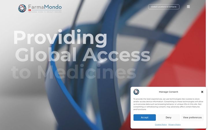 Screenshot of farmamondo.de