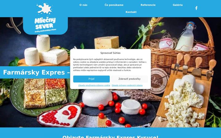 Screenshot of farmarskyexpres-kysuce.sk